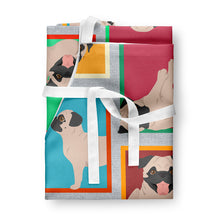 Load image into Gallery viewer, Lots of Fawn Pug Apron – Artist-Designed Kitchen, BBQ &amp; Craft Apron