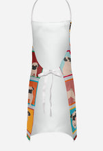 Load image into Gallery viewer, Lots of Fawn Pug Apron – Artist-Designed Kitchen, BBQ &amp; Craft Apron