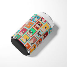 Load image into Gallery viewer, Lots of Fawn Pug Can or Bottle Hugger