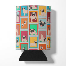 Load image into Gallery viewer, Lots of Fawn Pug Can or Bottle Hugger