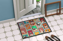 Load image into Gallery viewer, Lots of Fawn Pug Doormat - 24x36 Decorative Floor Mat – Indoor/Outdoor Rug with Artistic Flair
