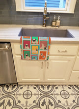 Load image into Gallery viewer, Lots of Fawn Pug Kitchen Towel