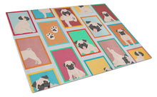 Load image into Gallery viewer, Lots of Fawn Pug Glass Cutting Boards – Durable, Decorative Kitchen Art Large