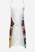 Load image into Gallery viewer, Lots of Black Pug Apron – Artist-Designed Kitchen, BBQ &amp; Craft Apron