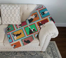 Load image into Gallery viewer, Lots of Boston Terrier Quilted Blanket 50x60