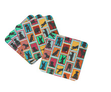 Load image into Gallery viewer, Lots of Black Labrador Retriever Foam Coaster