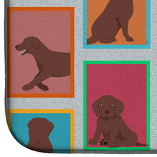 Load image into Gallery viewer, Lots of Chocolate Labrador Retriever Dish Drying Mat