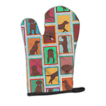 Load image into Gallery viewer, Lots of Chocolate Labrador Retriever Oven Mitt