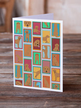 Load image into Gallery viewer, Lots of Red Fox Labrador Retriever Greeting Cards -  Blank Note Cards – 8-Pack of Artist-Designed Cards with Envelopes