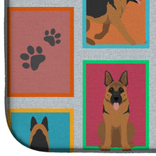 Load image into Gallery viewer, Lots of German Shepherd Dish Drying Mat