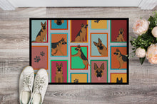 Load image into Gallery viewer, Lots of German Shepherd Doormat - 24x36 Decorative Floor Mat – Indoor/Outdoor Rug with Artistic Flair