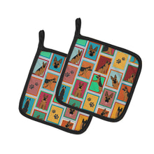 Load image into Gallery viewer, Lots of German Shepherd Pot Holders - Set of 2 Decorative Kitchen Helpers | Made in the USA