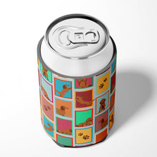 Load image into Gallery viewer, Lots of Longhaired Red Dachshund Can or Bottle Hugger