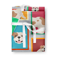 Load image into Gallery viewer, Lots of Piebald English Bulldog Apron – Artist-Designed Kitchen, BBQ &amp; Craft Apron