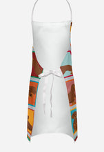 Load image into Gallery viewer, Lots of Chocolate and Tan Dachshund Apron – Artist-Designed Kitchen, BBQ &amp; Craft Apron