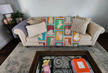 Load image into Gallery viewer, Lots of Westie Quilted Blanket 50x60