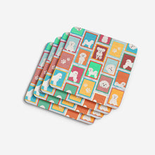 Load image into Gallery viewer, Lots of Bichon Frise Foam Coaster