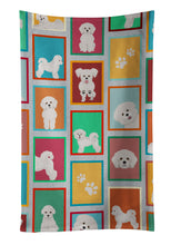 Load image into Gallery viewer, Lots of Bichon Frise Kitchen Towel