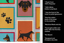 Load image into Gallery viewer, Lots of Doberman Pinscher Kitchen Towel