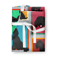 Load image into Gallery viewer, Lots of Black Standard Poodle Apron – Artist-Designed Kitchen, BBQ &amp; Craft Apron