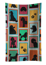 Load image into Gallery viewer, Lots of Black Standard Poodle Kitchen Towel