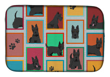 Load image into Gallery viewer, Lots of Scottish Terrier Dish Drying Mat
