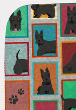Load image into Gallery viewer, Lots of Scottish Terrier Quilted Blanket 50x60