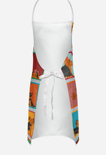 Load image into Gallery viewer, Lots of Black and Tan Yorkie Apron – Artist-Designed Kitchen, BBQ &amp; Craft Apron