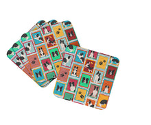 Load image into Gallery viewer, Lots of Border Collie Foam Coaster