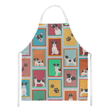 Load image into Gallery viewer, Lots of Jack Russell Terrier Apron – Artist-Designed Kitchen, BBQ &amp; Craft Apron