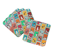 Load image into Gallery viewer, Lots of Jack Russell Terrier Foam Coaster