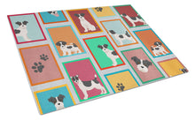 Load image into Gallery viewer, Lots of Jack Russell Terrier Glass Cutting Boards – Durable, Decorative Kitchen Art Large