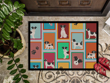 Load image into Gallery viewer, Lots of Jack Russell Terrier Doormat - 18x27 Decorative Floor Mat – Indoor/Outdoor Rug with Artistic Flair