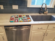 Load image into Gallery viewer, Lots of Siberian Husky Dish Drying Mat