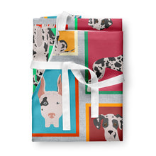 Load image into Gallery viewer, Lots of Harlequin Natural Ears Great Dane Apron – Artist-Designed Kitchen, BBQ &amp; Craft Apron