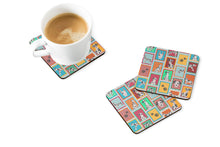 Load image into Gallery viewer, Lots of Harlequin Natural Ears Great Dane Foam Coaster