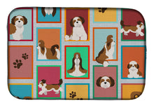 Load image into Gallery viewer, Lots of Shih Tzu Dish Drying Mat