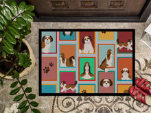 Load image into Gallery viewer, Lots of Shih Tzu Doormat - 24x36 Decorative Floor Mat – Indoor/Outdoor Rug with Artistic Flair