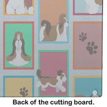 Load image into Gallery viewer, Lots of Shih Tzu Glass Cutting Boards – Durable, Decorative Kitchen Art Large