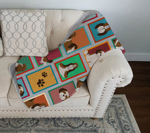 Load image into Gallery viewer, Lots of Shih Tzu Quilted Blanket 50x60
