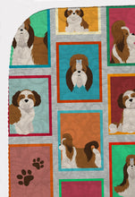 Load image into Gallery viewer, Lots of Shih Tzu Quilted Blanket 50x60