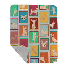 Load image into Gallery viewer, Lots of Chihuahua Quilted Blanket 50x60