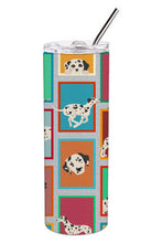 Load image into Gallery viewer, Lots of Dalmatian Stainless Steel 20 oz Skinny Tumbler