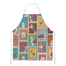 Load image into Gallery viewer, Lots of Old English Sheepdog Apron – Artist-Designed Kitchen, BBQ &amp; Craft Apron