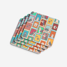 Load image into Gallery viewer, Lots of Old English Sheepdog Foam Coaster
