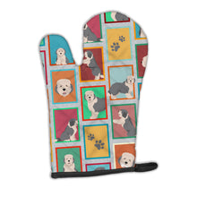 Load image into Gallery viewer, Lots of Old English Sheepdog Oven Mitt