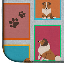 Load image into Gallery viewer, Lots of Sheltie Dish Drying Mat