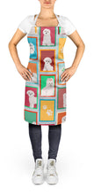 Load image into Gallery viewer, Lots of Maltese Apron – Artist-Designed Kitchen, BBQ &amp; Craft Apron