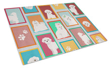 Load image into Gallery viewer, Lots of Maltese Glass Cutting Boards – Durable, Decorative Kitchen Art Large