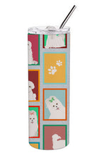 Load image into Gallery viewer, Lots of Maltese Stainless Steel 20 oz Skinny Tumbler